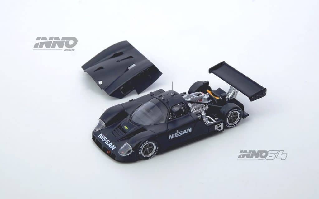 INNO64 1:64 NISSAN R89C LE MANS SHAKEDOWN TEST AT PAUL RICARD 1988 IN64-R89C-LMT1988