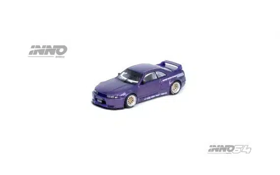 INNO64 1:64 NISSAN SKYLINE GT-R (R33) "PANDEM ROCKET BUNNY" Purple IN64-R33P-PPL