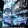 INNO64 1:64 NISSAN SKYLINE GR-R (R33) "Tuned by Mine's" IN64-R33-MINES-S