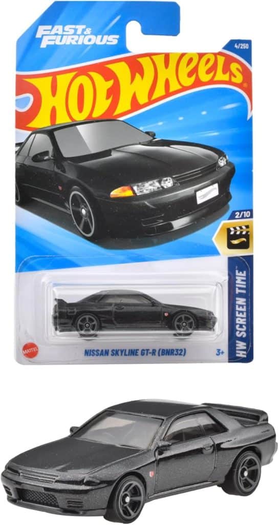 Hot Wheels No.4 HW Screen Time Fast & Furious Nissan Skyline GT-R (BNR32) JFN59