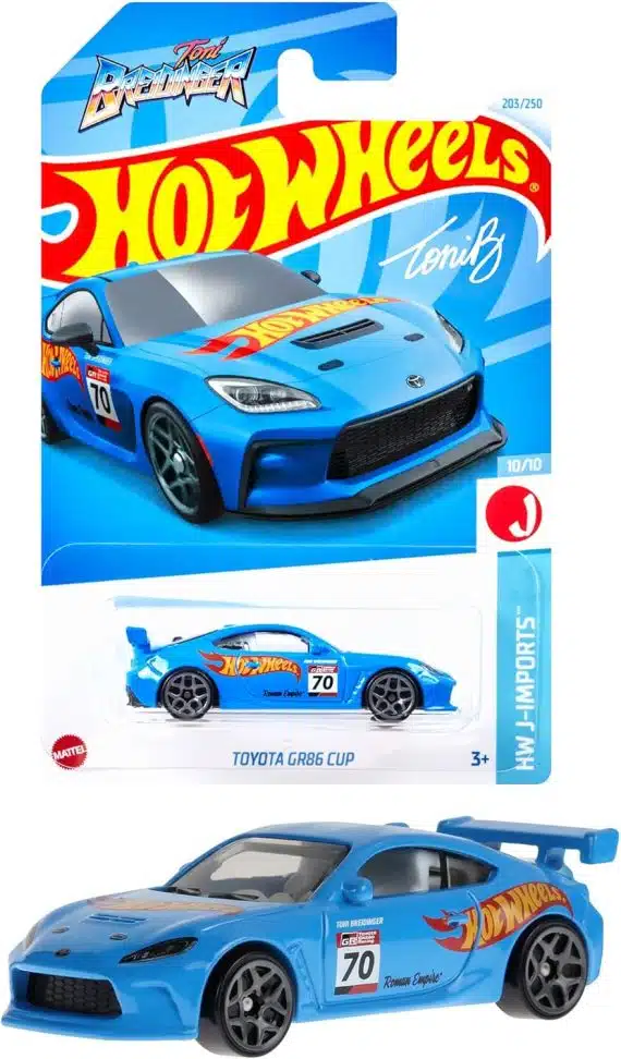 Hot Wheels No.203 HW J-Import Toyota GR86 Cup
