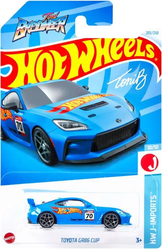 Hot Wheels No.203 HW J-Import Toyota GR86 Cup