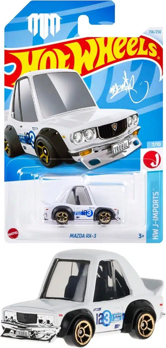 Hot Wheels No.156 Basic Car HW J-Import Mazda RX-3 HXR23
