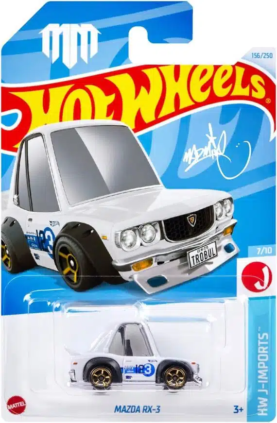 Hot Wheels No.156 Basic Car HW J-Import Mazda RX-3 HXR23