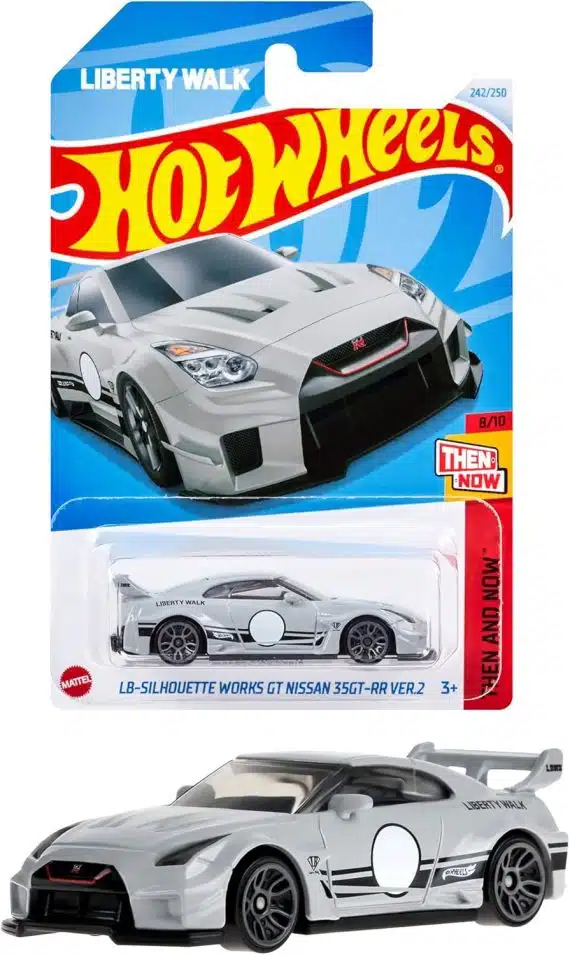 Hot Wheels No.242 Then And Now LB-Silhouette Works GT Nissan 35GT-RR Ver.2