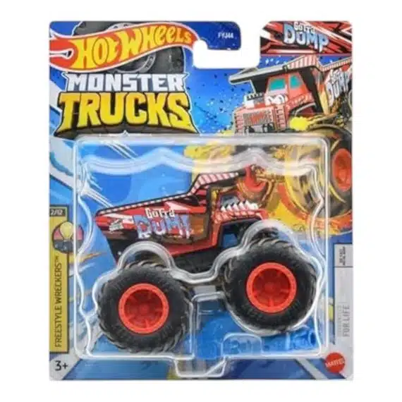 Hot Wheels Monster Trucks Freestyle Wreckers Gatta Dump 984F-FYJ44