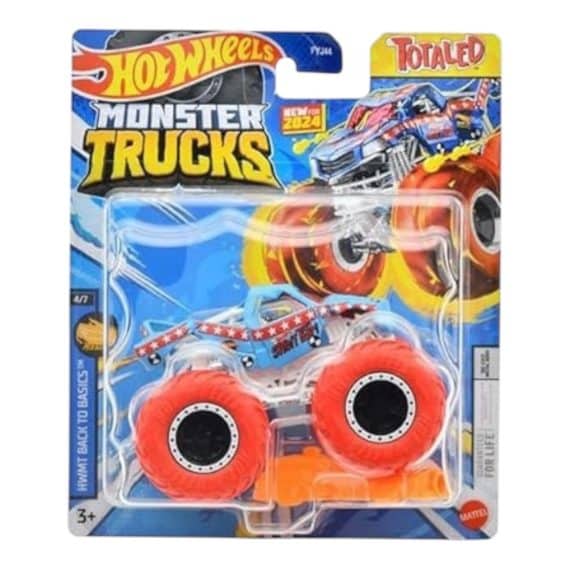 Hot Wheels Monster Trucks HWMT Back To Basics Totaled 984F-FYJ44