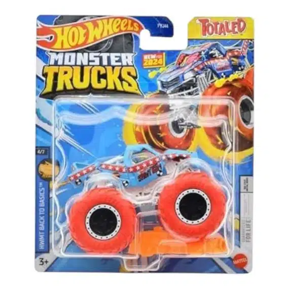 Hot Wheels Monster Trucks HWMT Back To Basics Totaled 984F-FYJ44
