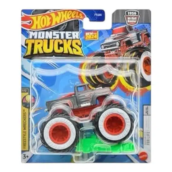 Hot Wheels Monster Trucks Freestyle Wreckers 1956 Hi-Tail Hauler 984F-FYJ44