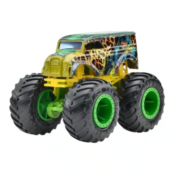 Hot Wheels Monster Trucks Stripes Earned Wild Wrecker 984F-FYJ44
