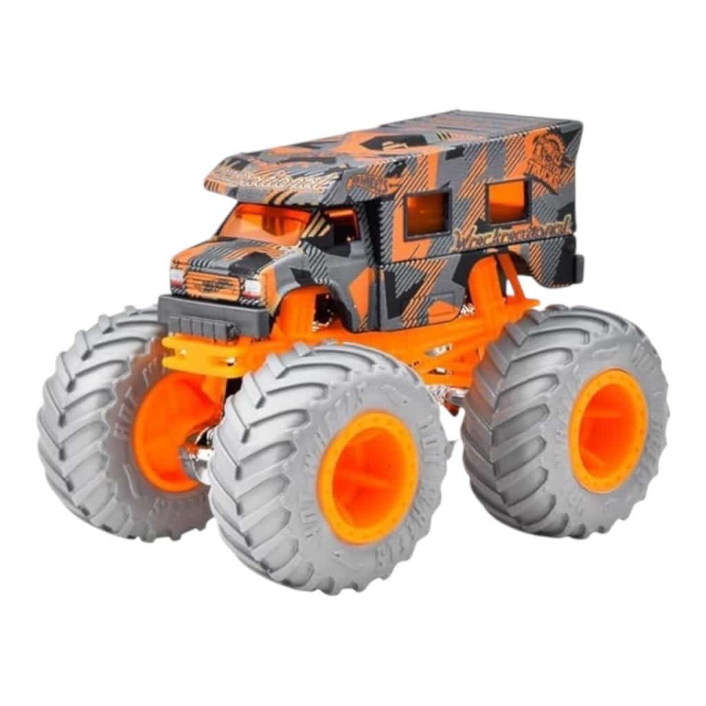 Hot Wheels Monster Trucks Camo Crashers Recreational (Wreckreational) 984G-FYJ44