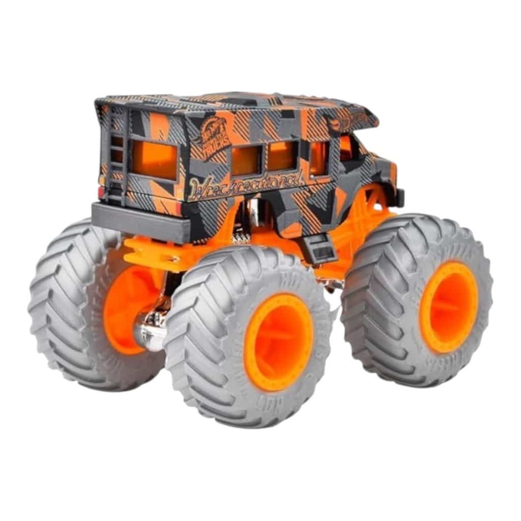 Hot Wheels Monster Trucks Camo Crashers Recreational (Wreckreational) 984G-FYJ44