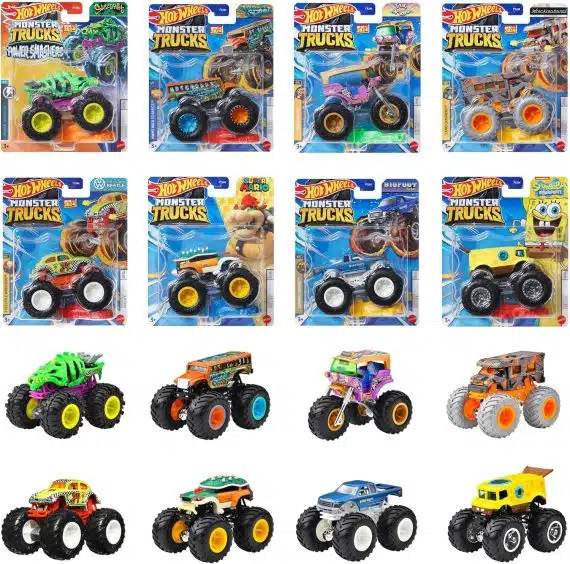 Hot Wheels Monster Trucks Super Mario 984G-FYJ44