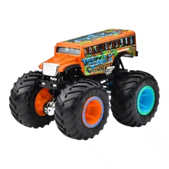 Hot Wheels Monster Trucks HWMT Back To Basics Too S'cool 984G-FYJ44