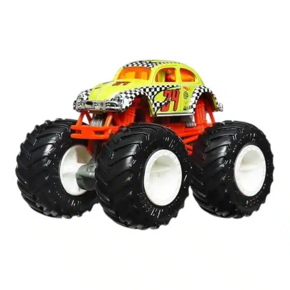 Hot Wheels Monster Trucks Freestyle Wreckers Volkswagen Beetle 984G-FYJ44