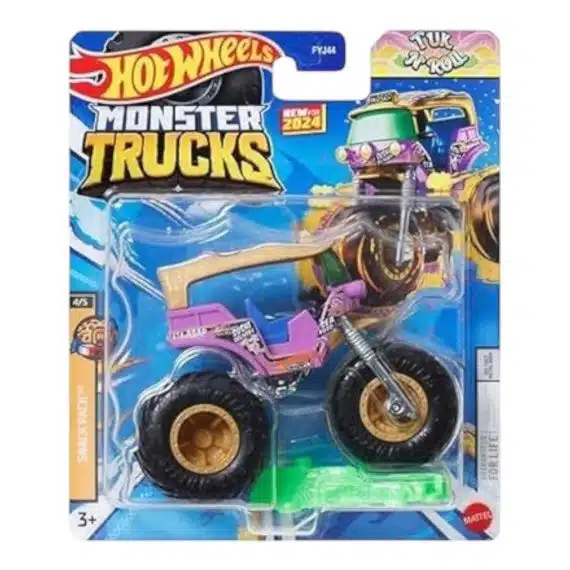 Hot Wheels Monster Trucks Snack Pack Tuk 'N' Roll 984G-FYJ44