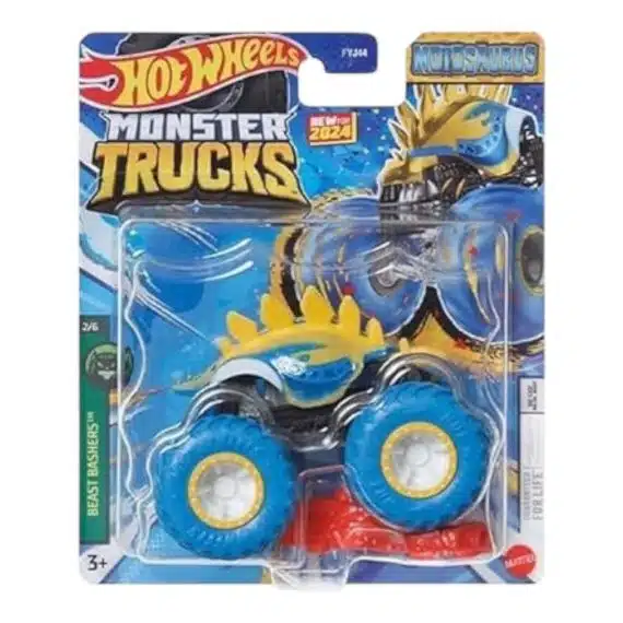 Hot Wheels Monster Trucks Beast Bashers Motosaurus 984B-FJY44