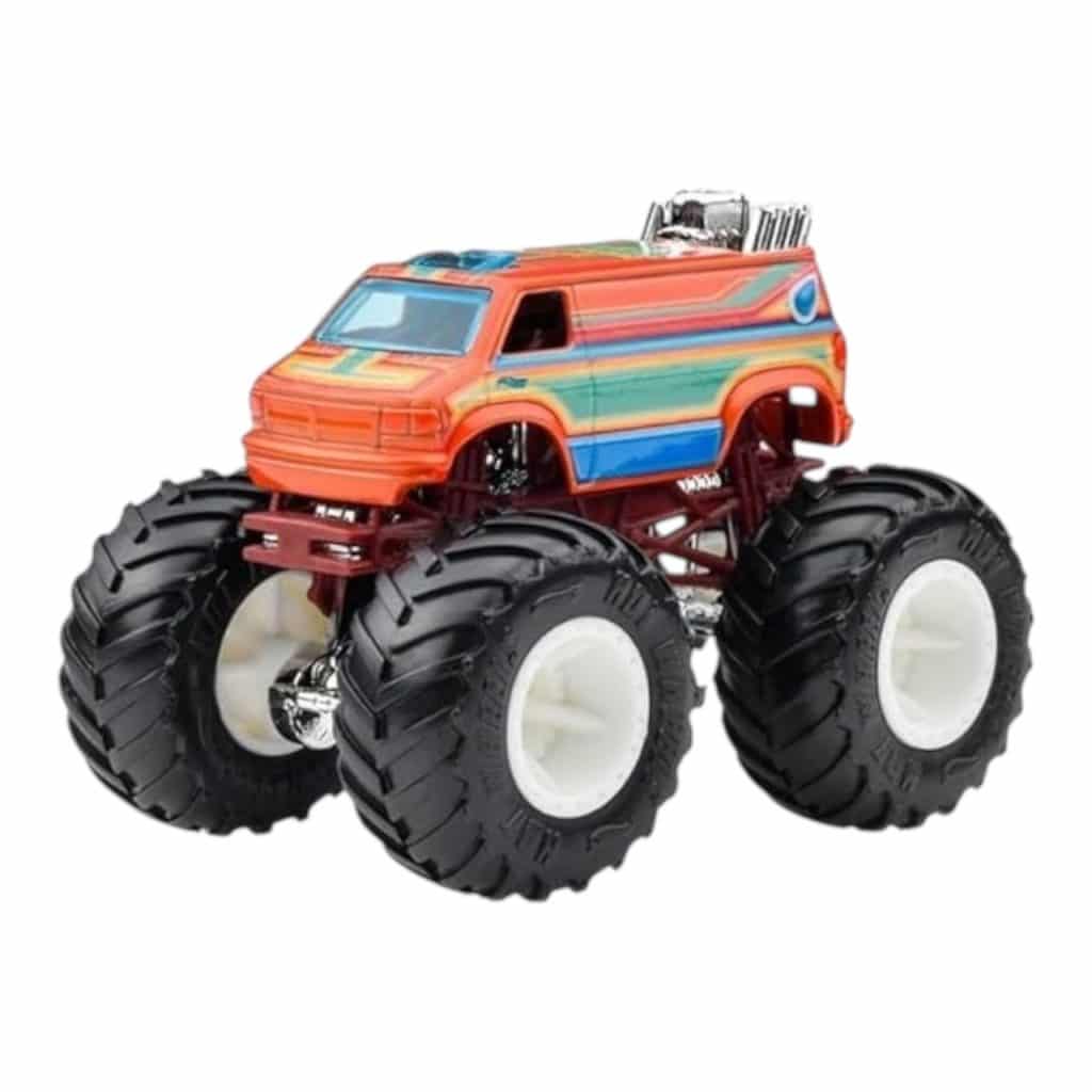 Hot Wheels Monster Trucks Crash Legends Dodge RAM Van 984B-FJY44