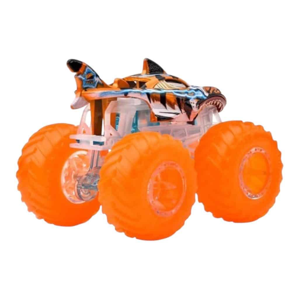 Hot Wheels Monster Trucks Power Smahsers Tiger Shark 984K-FYJ44