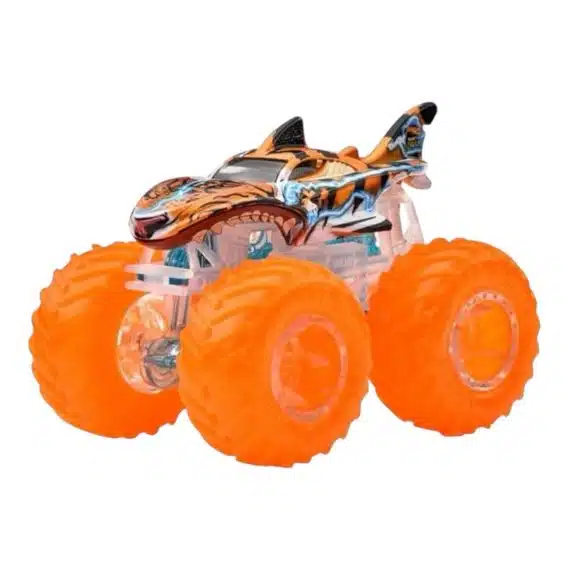 Hot Wheels Monster Trucks Power Smahsers Tiger Shark 984K-FYJ44