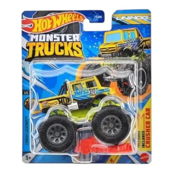 Hot Wheels Monster Trucks Crash Legenos Unimog 984K-FYJ44