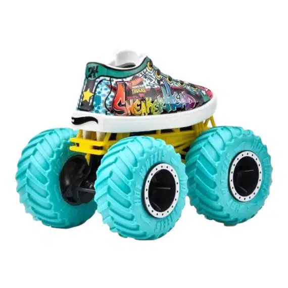 Hot Wheels Monster Trucks Freestyle Wreckers Sneakerhead 984K-FYJ44