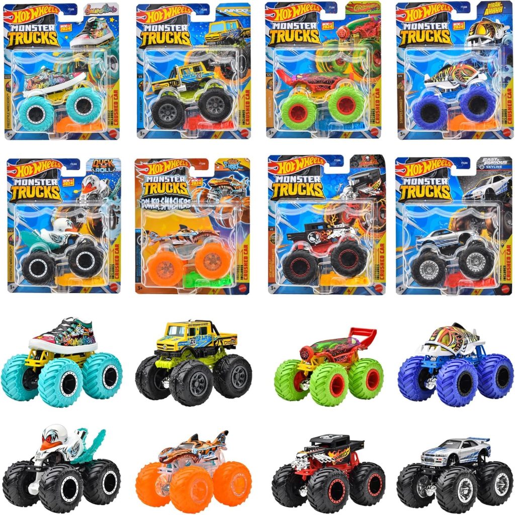 Hot Wheels Monster Trucks Freestyle Wreckers Duck N' Roll 984K-FYJ44