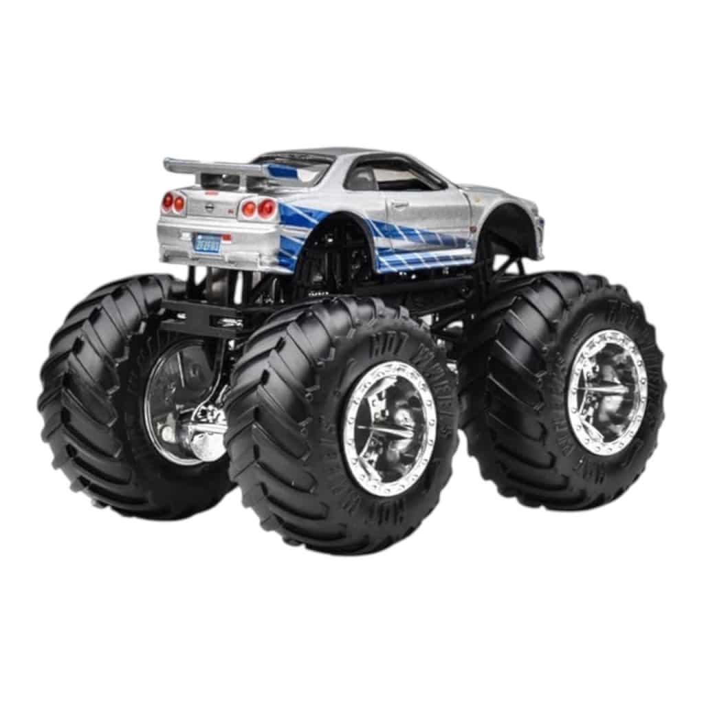 Hot Wheels Monster Trucks Fast & Furious Nissan Skyline 984K-FYJ44