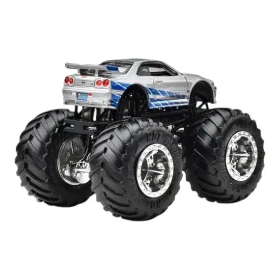 Hot Wheels Monster Trucks Fast & Furious Nissan Skyline 984K-FYJ44