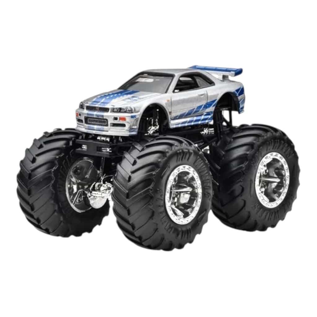 Hot Wheels Monster Trucks Fast & Furious Nissan Skyline 984K-FYJ44