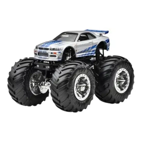 Hot Wheels Monster Trucks Fast & Furious Nissan Skyline 984K-FYJ44