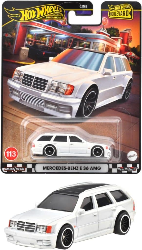 Hot Wheels Premium Boulevard Mercedes-Benz E36 AMG HRT78