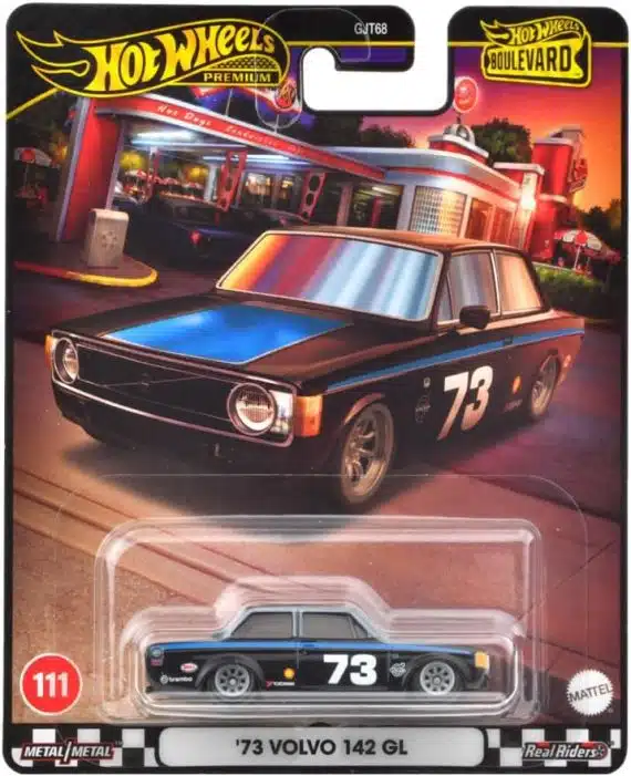 Hot Wheels Premium Boulevard '73 Volvo 142GL HRT79