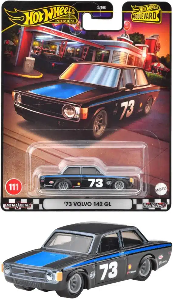 Hot Wheels Premium Boulevard '73 Volvo 142GL HRT79