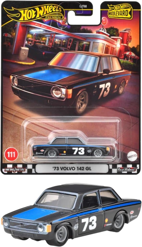 Hot Wheels Premium Boulevard '73 Volvo 142GL HRT79