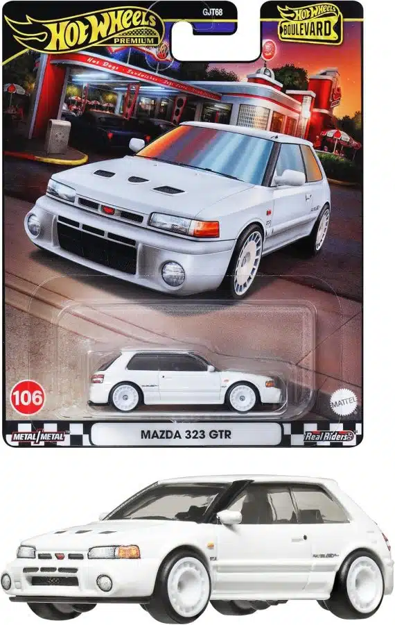 Hot Wheels Premium Boulevard Mazda 323 GTR HRT59