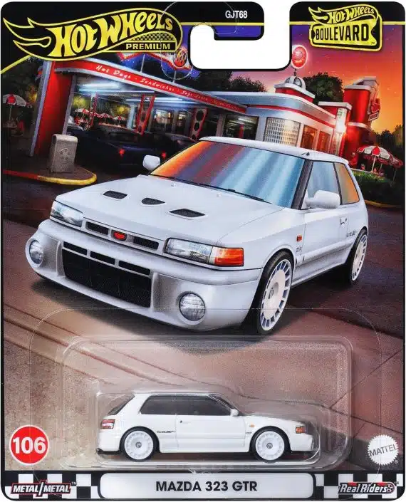 Hot Wheels Premium Boulevard Mazda 323 GTR HRT59