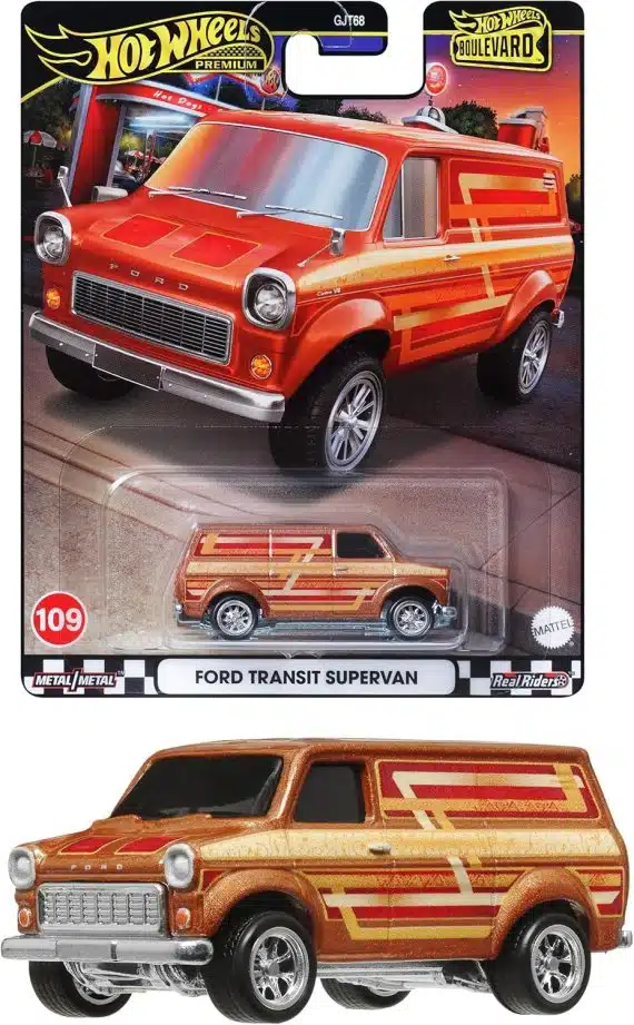 Hot Wheels Premium Boulevard Ford Transit Supervan HRT76