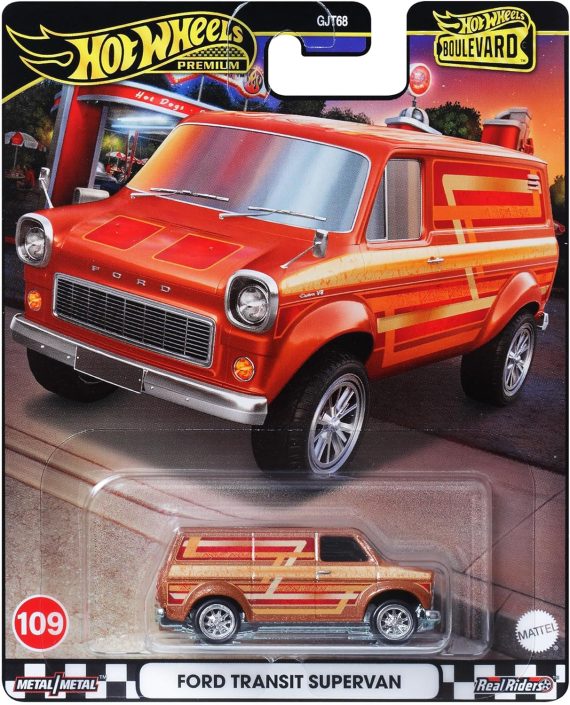 Hot Wheels Premium Boulevard Ford Transit Supervan HRT76