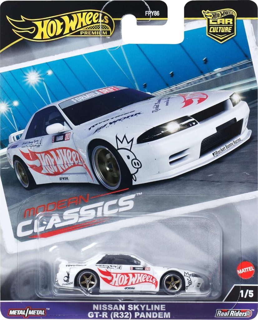 Hot Wheels Premium Car Culture Modern Classics Nissan Skyline GT-R (R32) Pandem HRV68