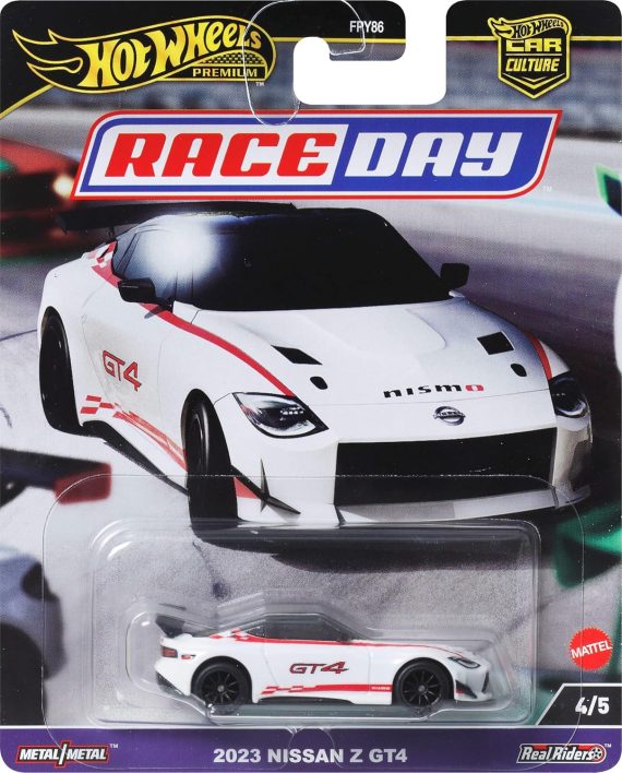 Hot Wheels Premium Car Culture Race Day 2023 Nissan Z GT4 HRV73
