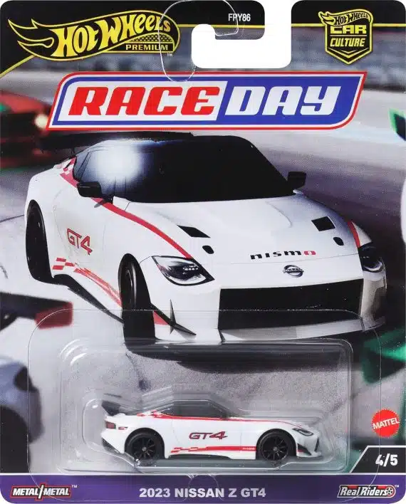 Hot Wheels Premium Car Culture Race Day 2023 Nissan Z GT4 HRV73
