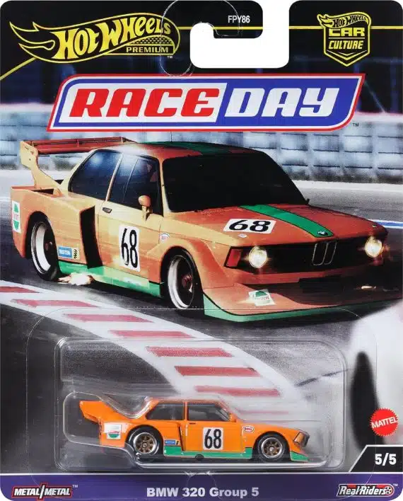 Hot Wheels Premium Car Culture Race Day BMW 320 Group 5 HRV94