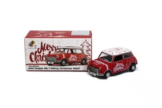 TINY Mini Cooper Mk 1 (Merry Christmas) MINI0008