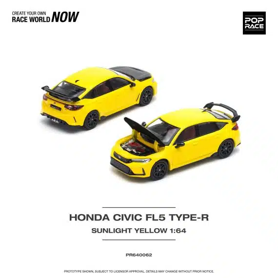 POP RACE 1:64 Honda Civic Type R FL5 PR640062