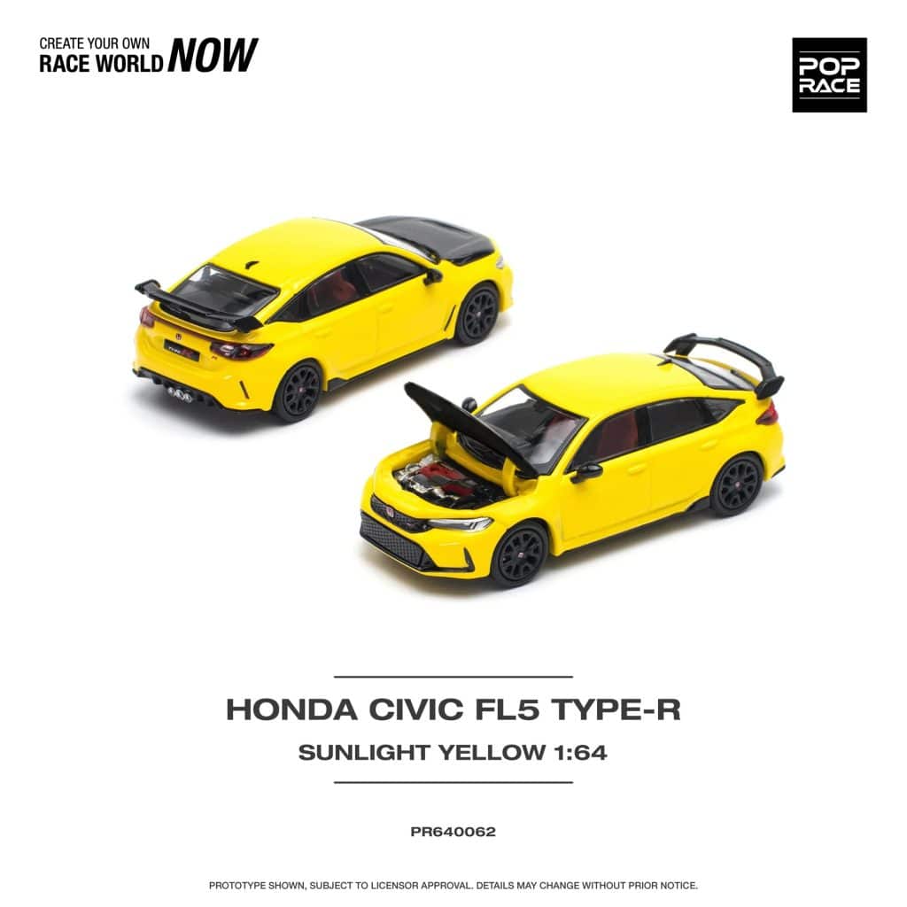 POP RACE 1:64 Honda Civic Type R FL5 PR640062