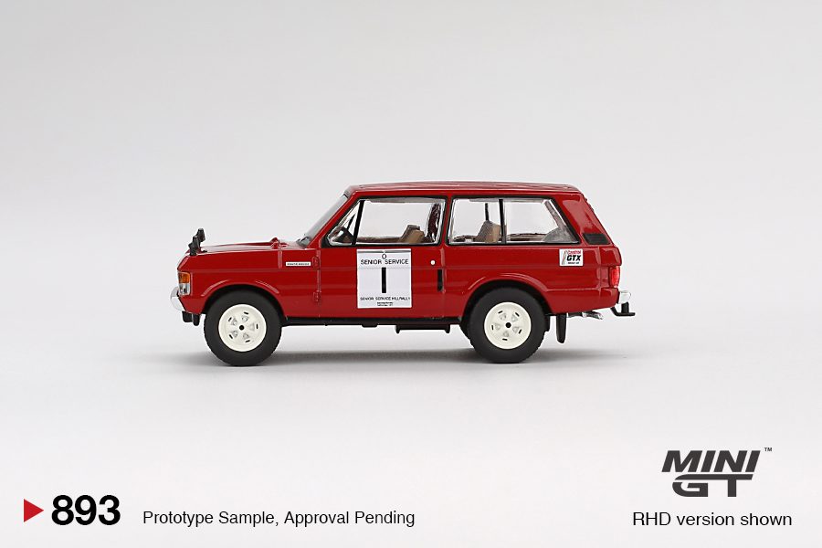 MINI GT No.893 Range Rover 1971 International Hillrally Winner MGT00893