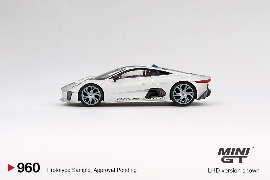 MINI GT No.960 Jaguar C-X75 Silver MGT00960