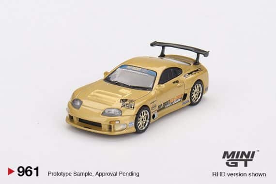 MINI GT No.961 Toyota Supra (A80) Top Secret GT-300 Top Secret Gold MGT00961