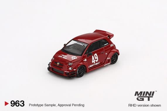 MINI GT No.963 LB-WORKS x Abas Works ABARTH 595 Red MGT00963